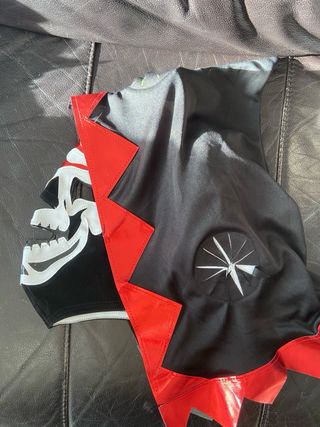 Mascara Lucha Libre La Parka Negra Roja
