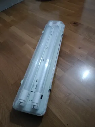 Luminaria  Doble Tubo LED