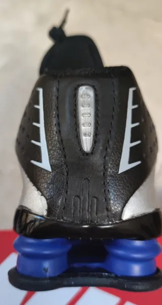 Nike Shox R4 Metálica Azul