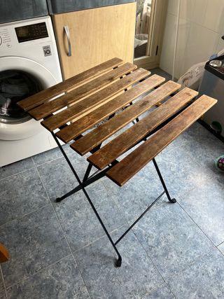 Mesa y 2 Sillas Plegables Exterior Ikea