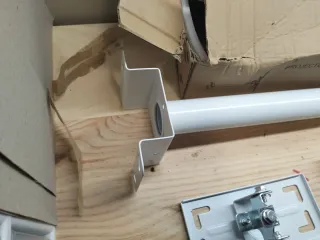 Soporte Techo Proyector Extensible Blanco