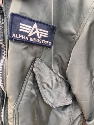 Chaqueta Alpha Industries Talla S Verde