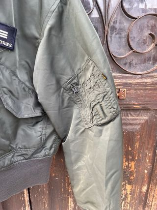 Chaqueta Alpha Industries Talla S Verde