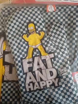 Set Barbecue Simpsons Grembiule + Guanto