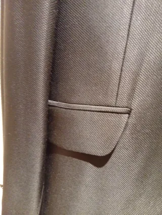 Traje de chaqueta Enzo Romano negro Talla 48