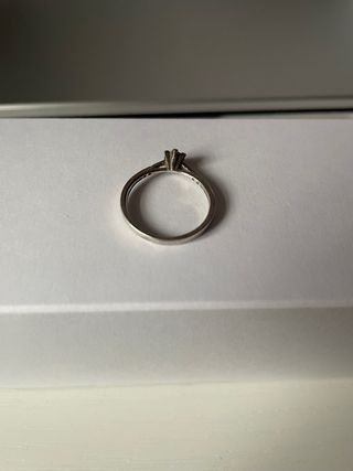 Anillo con Piedra plata Talla 13.5 Mujer