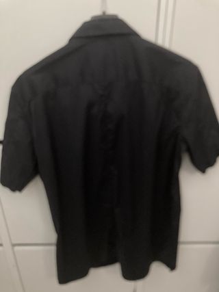 Camicia Emporio Armani Uomo Blu Scuro Zip