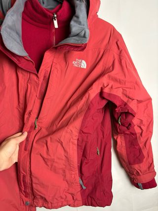 The North Face Chaqueta 3 en 1 Roja