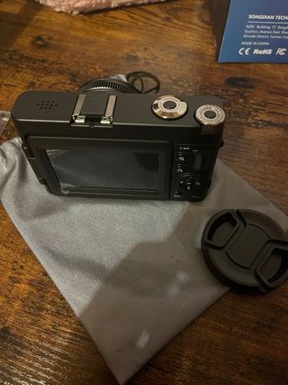 Cámara Digital Ultra HD 4K SONGDIAN Negra