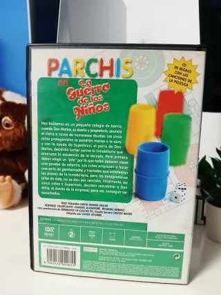 Colección 4 DVD Parchís la Guerra de los niños.