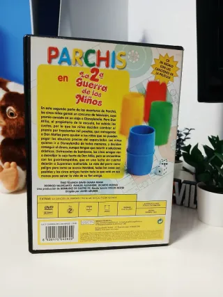Colección 4 DVD Parchís la Guerra de los niños.