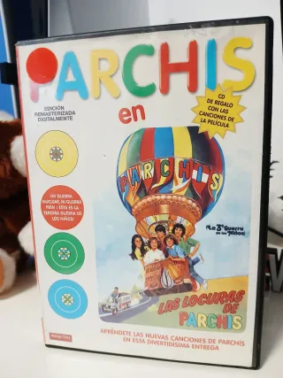 Colección 4 DVD Parchís la Guerra de los niños.