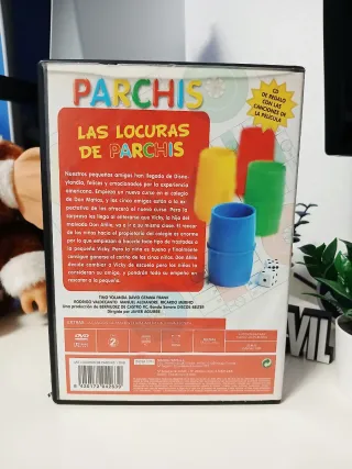 Colección 4 DVD Parchís la Guerra de los niños.