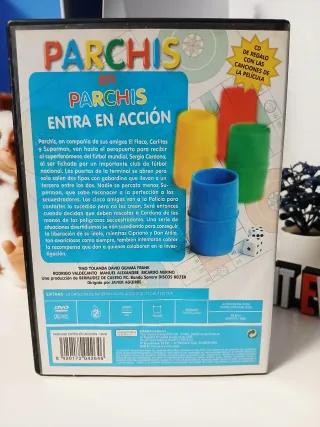 Colección 4 DVD Parchís la Guerra de los niños.