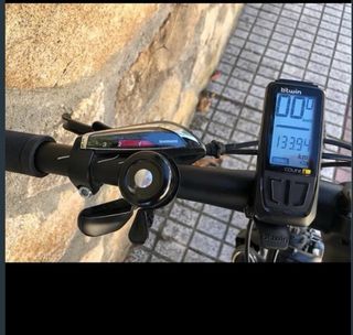 Bicicleta Btwin gris