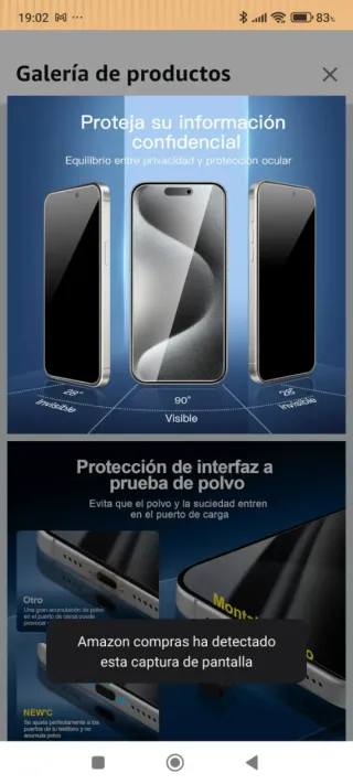 Protettore schermo iPhone 15 Pro MAX nuovo