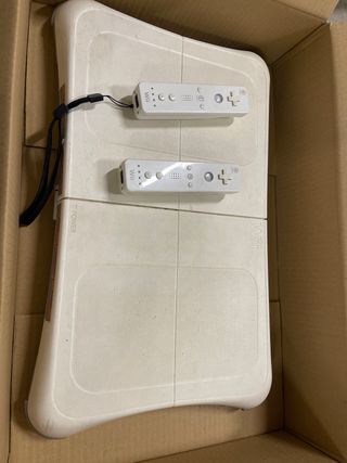 Tabla y mandos Wii