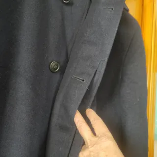 Abrigo Loden Tirol Alpaca de Luxe Negro