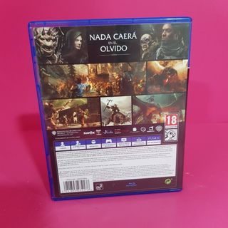 Videojuego PS4 Sombras de Guerra