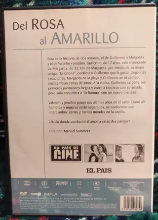 DVD Del Rosa al Amarillo