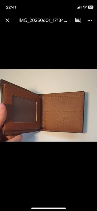 Billetera Louis Vuitton Marrón Original