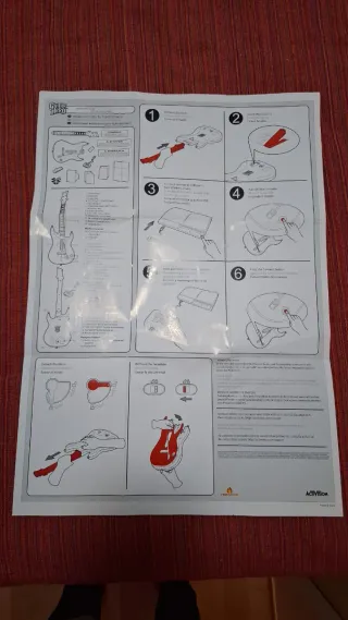 Guitar Hero Controlador Guitarra PS3