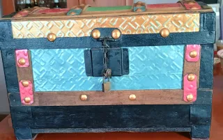 Baúl antiguo restaurado