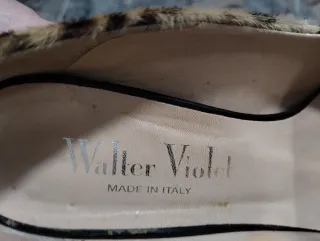 Décolleté Walter Violet Cavallino Maculato