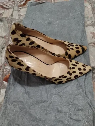 Décolleté Walter Violet Cavallino Maculato