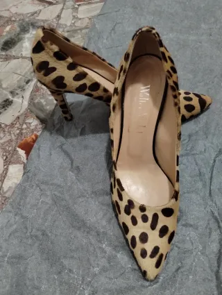 Décolleté Walter Violet Cavallino Maculato