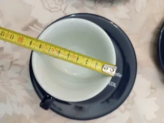 Set 2 Tazzine Cappuccino Centrale Latte Roma