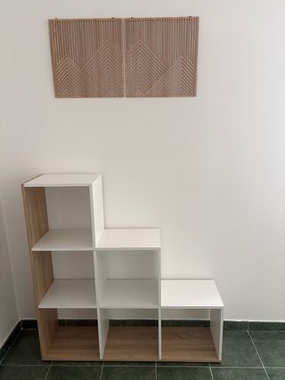 Estantería modular escalonada