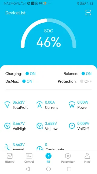 Batería Patinete Eléctrico 36V 12Ah 432Wh