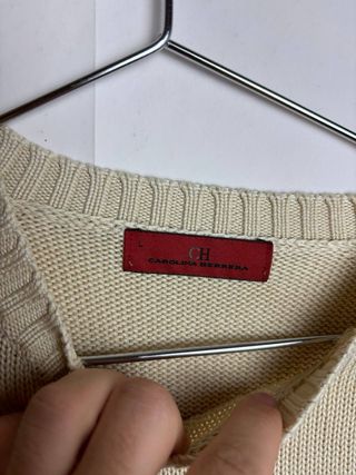 Jersey CH CH de Carolina Herrera Beige