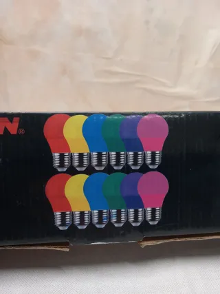 Set 12 Lampadine LED REPSN Multicolore