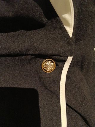 Vestido blazer falda pantalón negro blanco