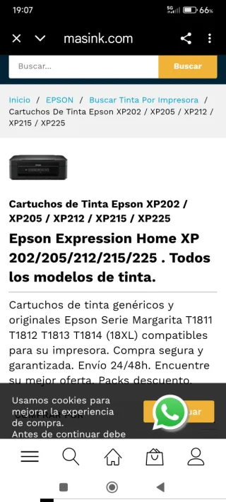 Cartucho Tinta Epson EI-T1814