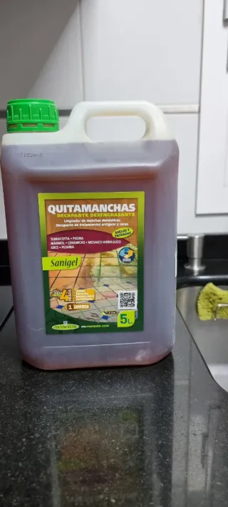 Quitamanchas Sanigel Decapante Desengrasante 5L