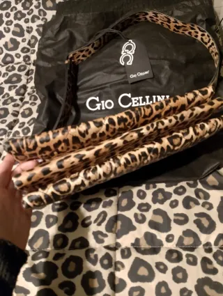 Tracolla Gio Cellini donna fantasia leopardata