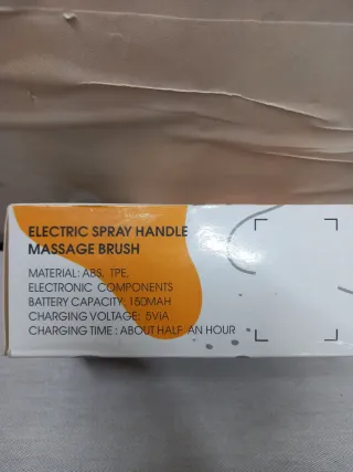 Spazzola Elettrica Spray Massaggio