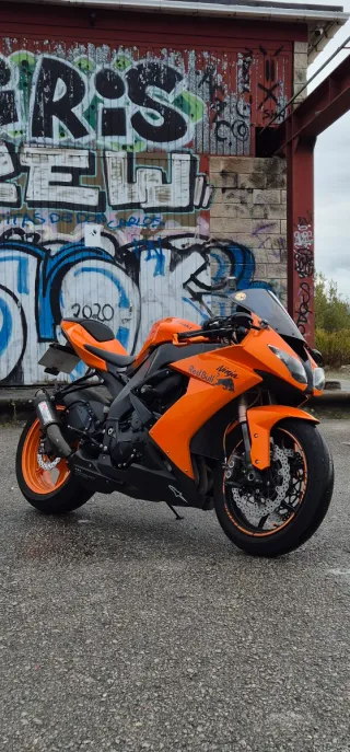 Kawasaki ZX10R Ninja Naranja