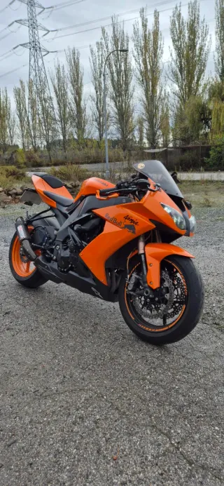 Kawasaki ZX10R Ninja Naranja