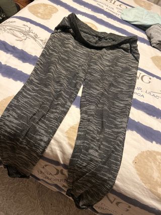 Pantalón deportivo jaspeado