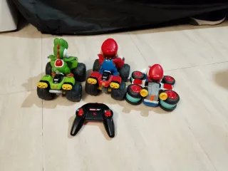 Coches super Mario Kart Nintendo leer