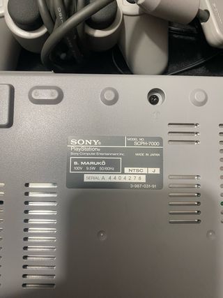 Consola PlayStation 1 (PS1) Japón