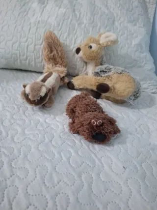 Marionetas de dedo y lote Peluches