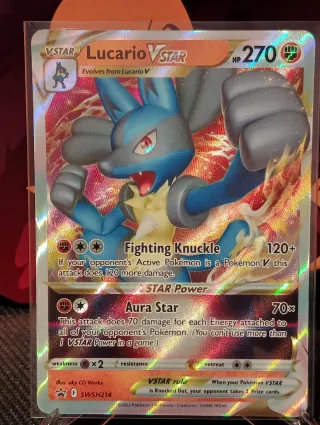 Lucario VSTAR Carta Pokémon