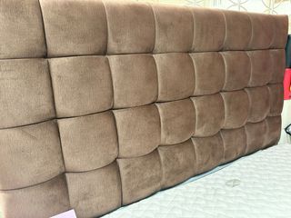 Cabecero Capitone Marrón 160cm