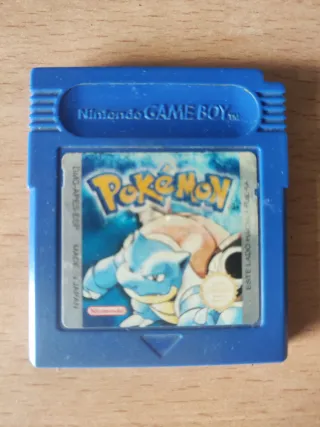 Pokémon Game Boy Cartucho Azul