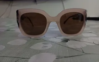 Gafas de sol mujer beige y negro